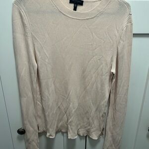 Rag&Bone Beige Long Sleeve Top
